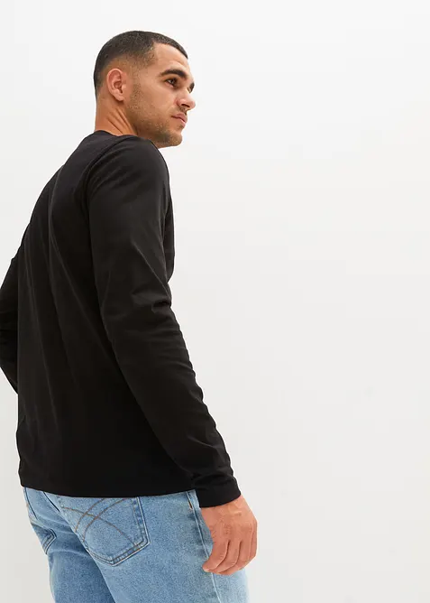 Tričko s dlouhým rukávem (2 ks v balení), bonprix