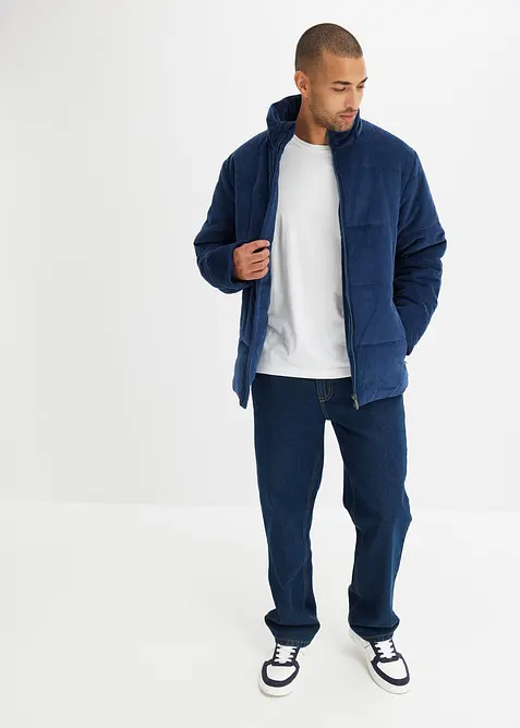 Termo džíny Classic Fit, Straight, s hebkou flanelovou podšívkou, bonprix