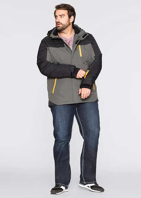 Nepromokavá funkční bunda s odnímatelnou kapucí, bonprix