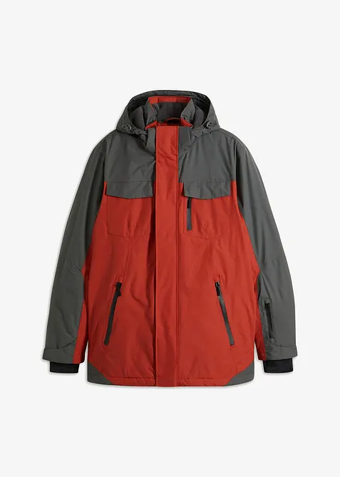 Nepromokavá funkční bunda s odnímatelnou kapucí, bonprix