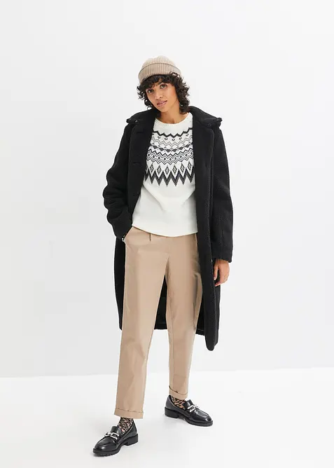 Ply&scaron;ov&yacute; kab&aacute;t s kapuc&iacute; a kapsami, bonprix