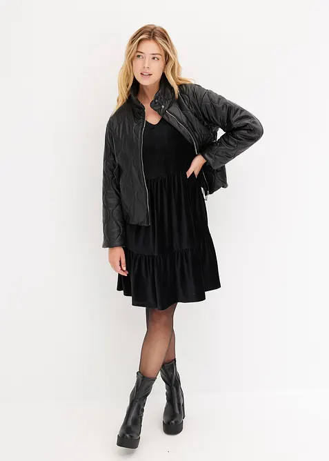 Mini&scaron;aty z elastick&eacute;ho sametu, bonprix