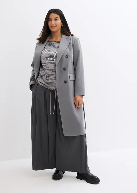 Tričko s dlouhým rukávem, z bavlněné směsi, bonprix