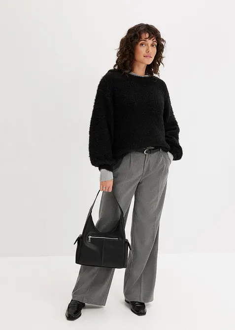 Oversized svetr z měkké příze, bonprix