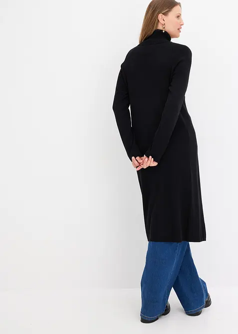 Dlouh&yacute; svetr s rozparkem, bonprix