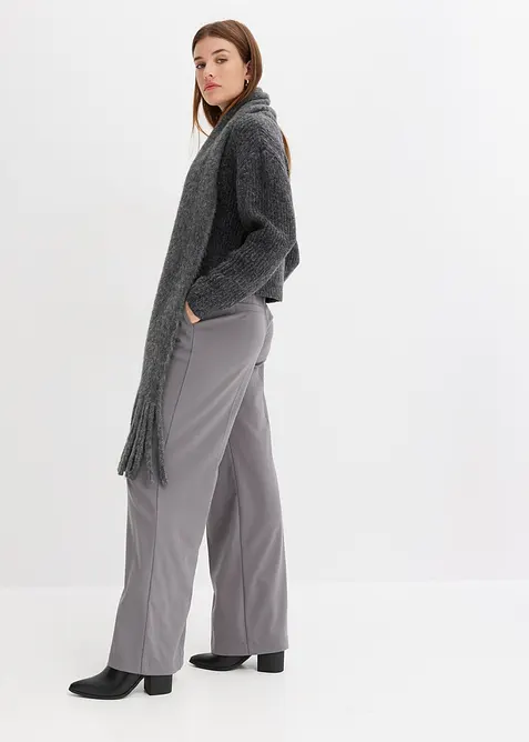 Svetr ze silněj&scaron;&iacute; pleteniny, z měkk&eacute; vlněn&eacute; směsi, bonprix