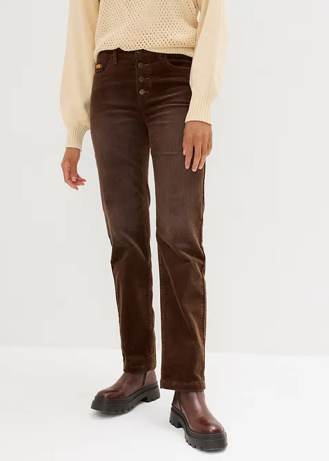 Strečov&eacute; man&scaron;estrov&eacute; kalhoty Wide, bonprix