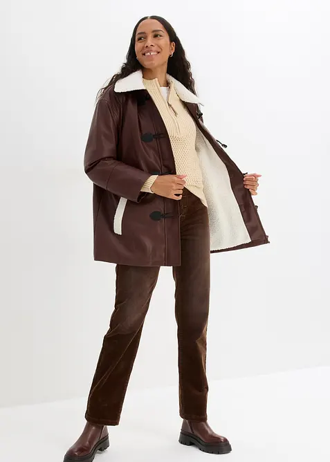 Strečov&eacute; man&scaron;estrov&eacute; kalhoty Wide, bonprix