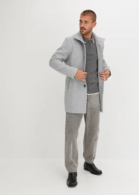 Pólo svetr s recyklovanou bavlnou, bonprix