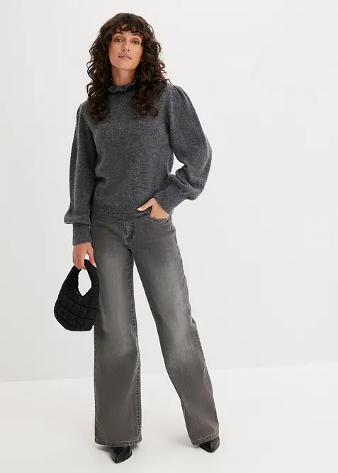 Svetr s rolákovým límcem, bonprix