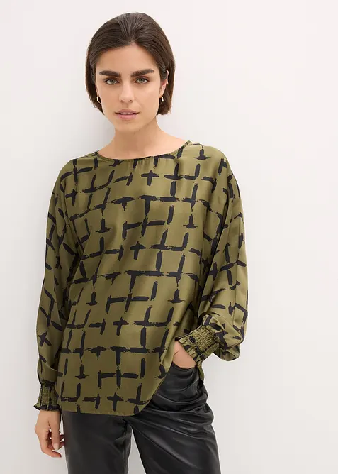 Tuniková halenka s netopýřími rukávy, bonprix