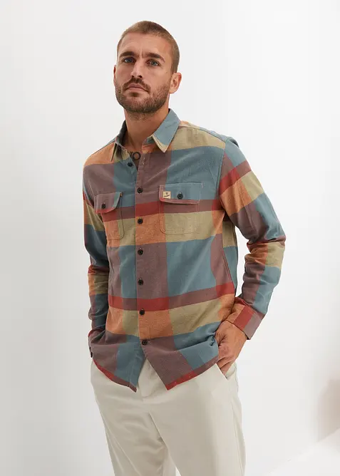 Flanelová košile z čisté bavlny, bonprix