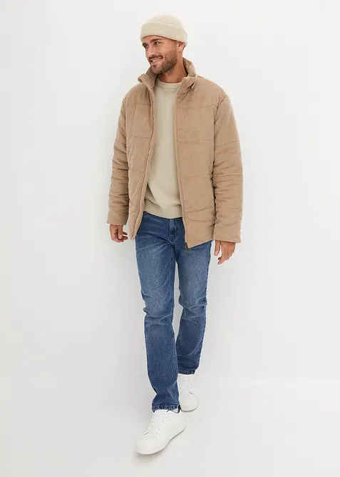 Strečové džíny z kvalitního těžkého denimu, Regular Fit Straight, bonprix