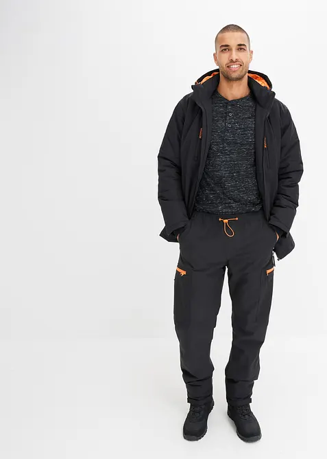 Vatovaná funkční bunda, voděodolná, bonprix