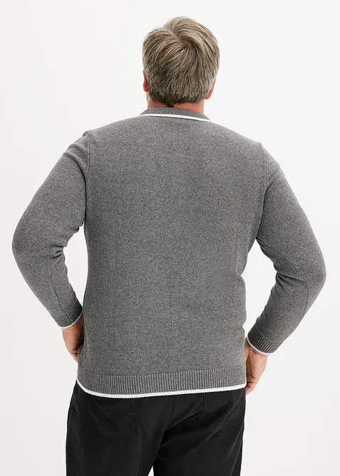 Pólo svetr s recyklovanou bavlnou, bonprix