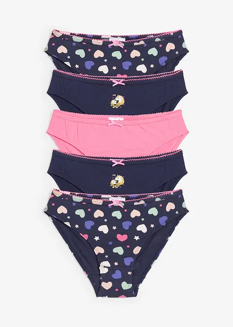 Kalhotky s měkkou bavlnou (5 ks v balen&iacute;), bonprix