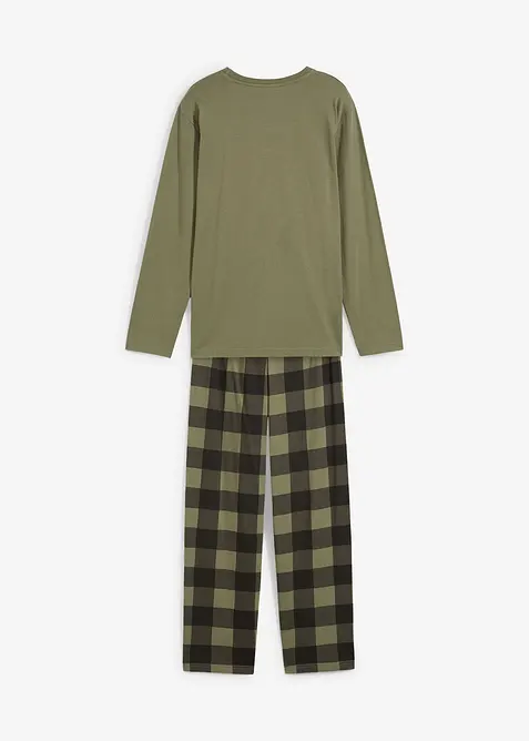 Pyžamo z čisté organické bavlny (2dílná souprava), bonprix