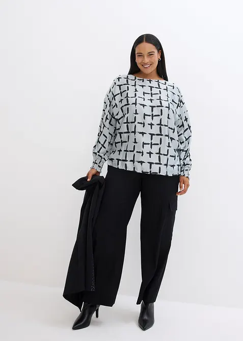 Tuniková halenka s netopýřími rukávy, bonprix