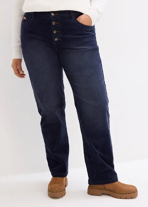 Strečov&eacute; man&scaron;estrov&eacute; kalhoty Wide, bonprix