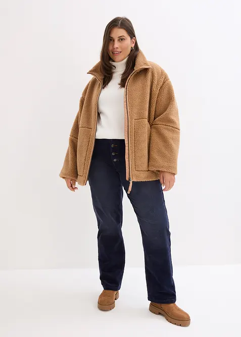 Strečov&eacute; man&scaron;estrov&eacute; kalhoty Wide, bonprix