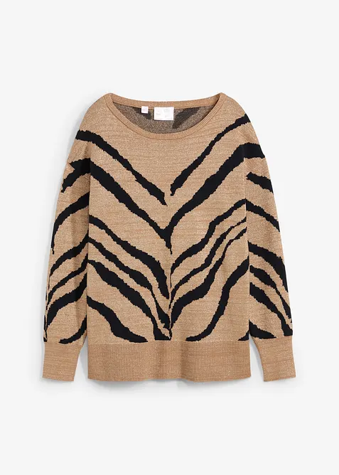 Žakárový svetr, bonprix