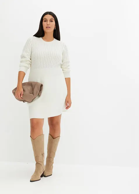 Pletené šaty, bonprix