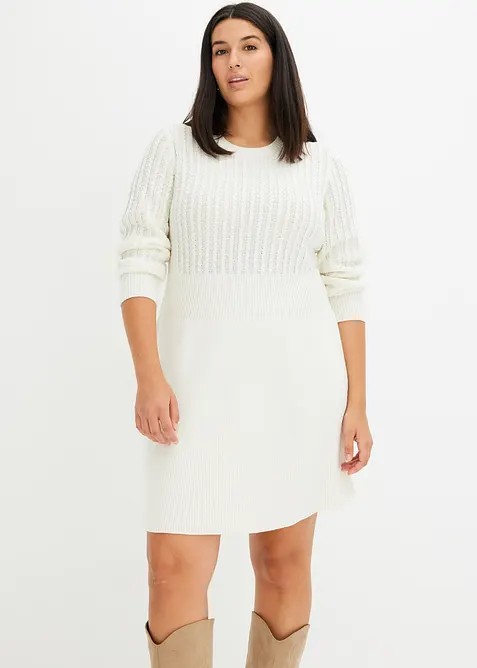 Pletené šaty, bonprix