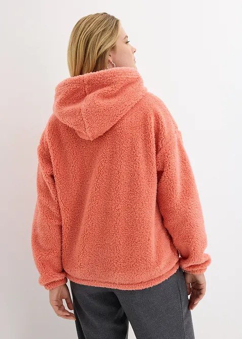 Mikina z medv&iacute;dkov&eacute;ho fl&iacute;su, bonprix