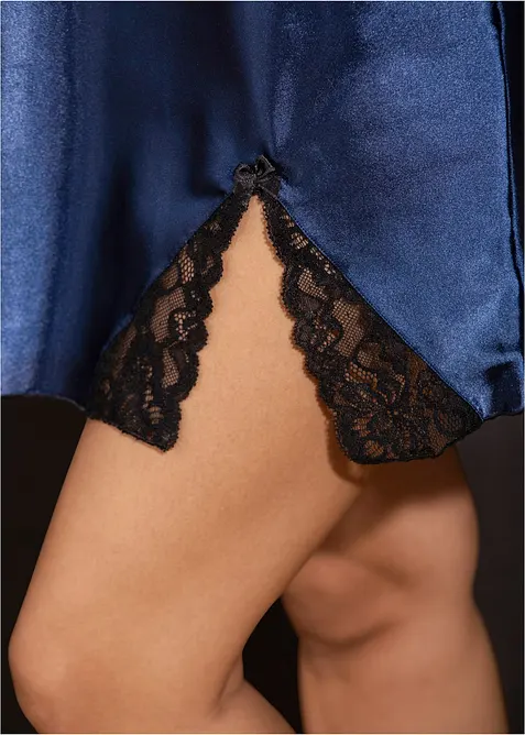 Saténové negližé, bonprix