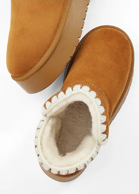 Kotníková obuv na platformě, bonprix