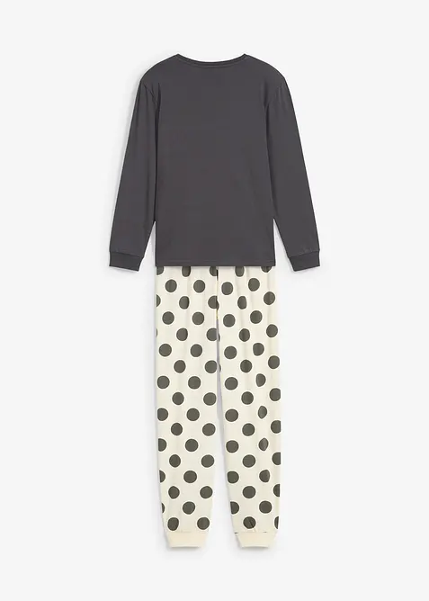 Pyžamo s čistou organickou bavlnou (2dílná souprava), bonprix