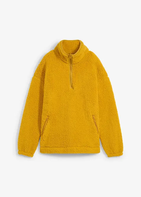 Flísová mikina se stojáčkem, bonprix