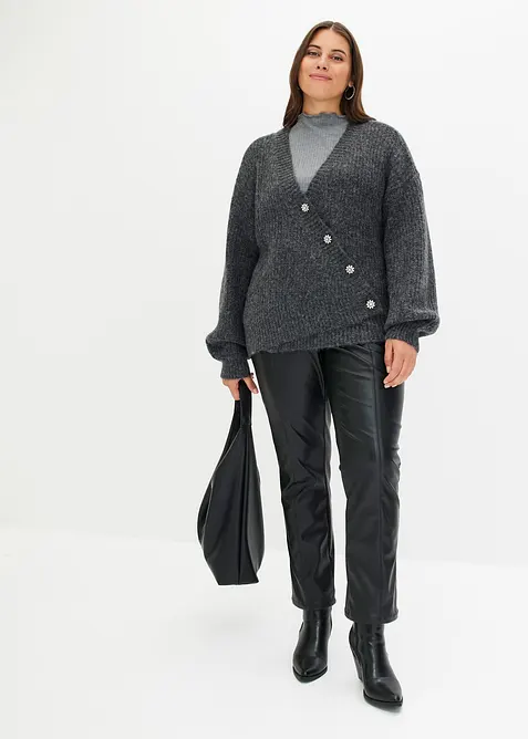 Kab&aacute;tek ze silněj&scaron;&iacute; pleteniny z měkk&eacute; vlněn&eacute; směsi, bonprix