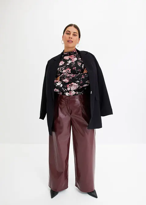 Triko s dlouhým rukávem, z měkké viskózové směsi, bonprix