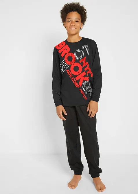 Pyžamo z čisté organické bavlny (2dílná souprava), bonprix