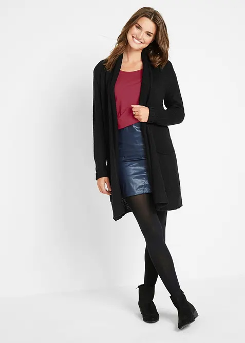 Přiléhavé triko s dlouhým rukávem, bonprix