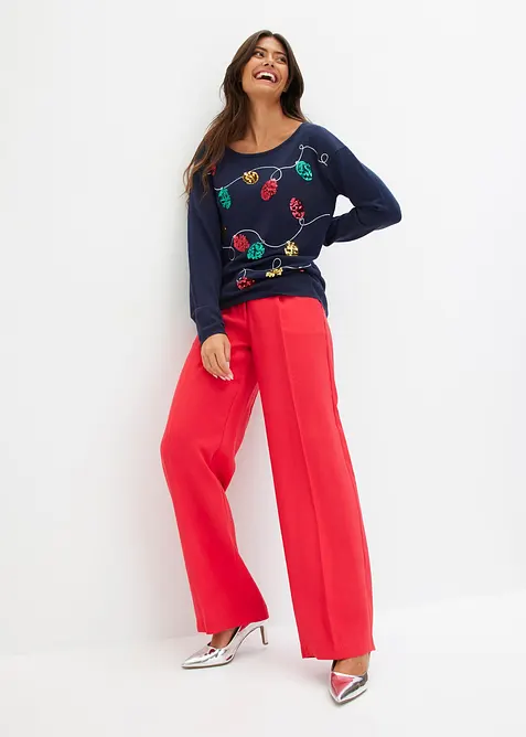 Svetr z jemné pleteniny, bonprix