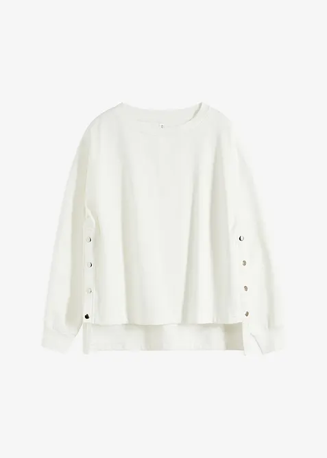 Oversize mikina z čist&eacute; organick&eacute; bavlny, bonprix