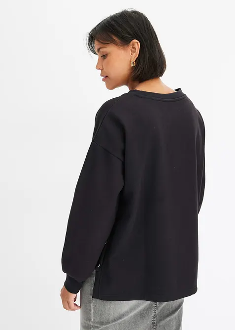 Oversize mikina z čisté organické bavlny, bonprix