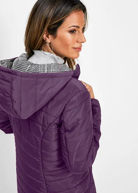 Pěkný oboustranný prošívaný kabát, bonprix