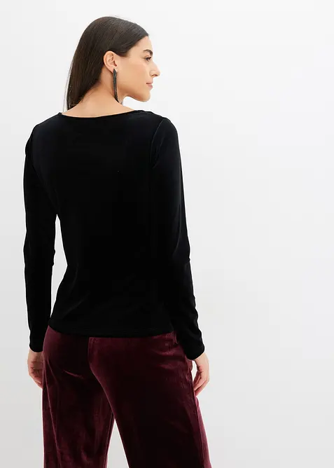 Triko z měkkého sametu, bonprix