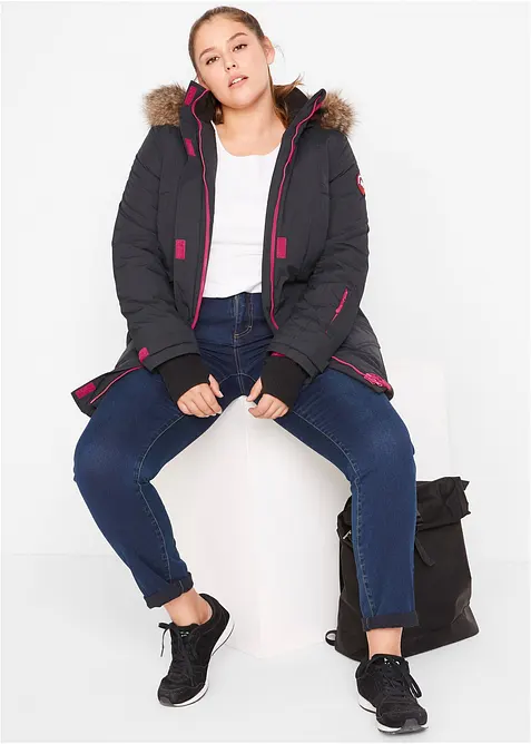 Funkční outdoorová parka s vatováním, nepromokavá, bonprix