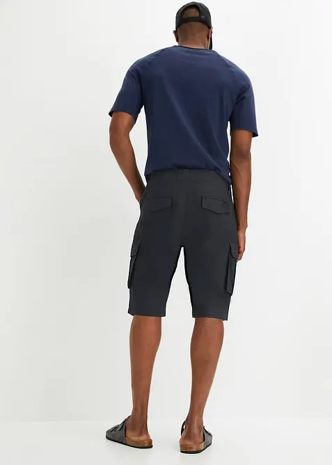 Cargo bermudy z čisté bavlny, Relaxed Fit, bonprix