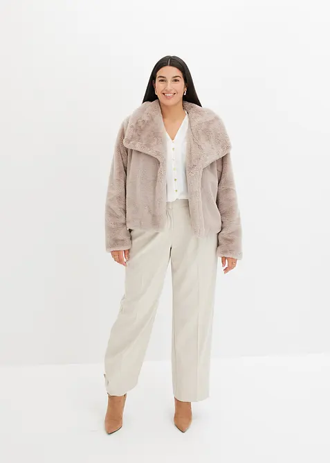 Bunda z uměl&eacute; kože&scaron;iny, bonprix