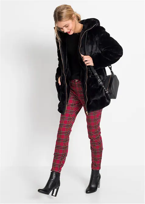 Bunda z uměl&eacute; kože&scaron;iny, bonprix