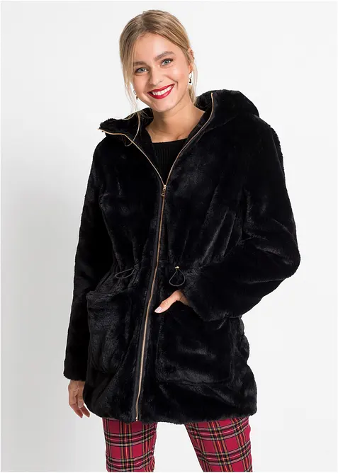 Bunda z uměl&eacute; kože&scaron;iny, bonprix