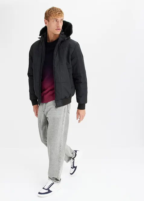 Svetr z jemné pleteniny s přechodem barev, bonprix