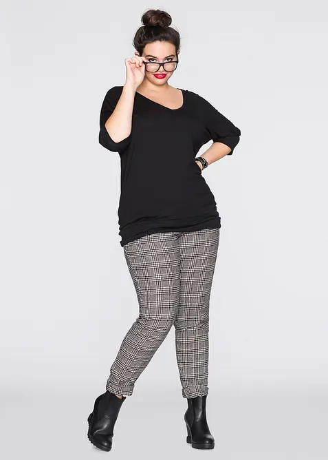 Oversize tričko ze splývavé viskózy, bonprix