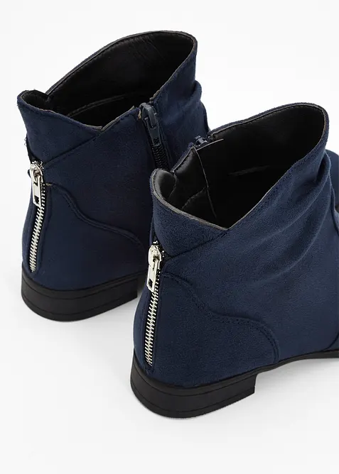 Kotn&iacute;kov&aacute; obuv s nařasen&iacute;m, bonprix