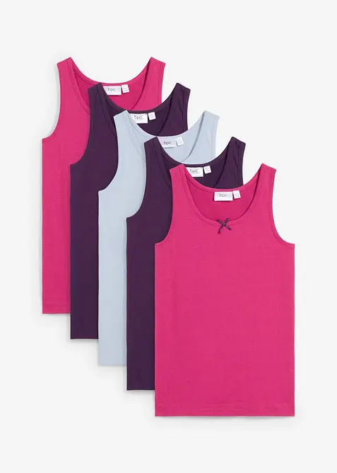 Spodn&iacute; ko&scaron;ilka s měkkou bavlnou (5 ks v balen&iacute;), bonprix